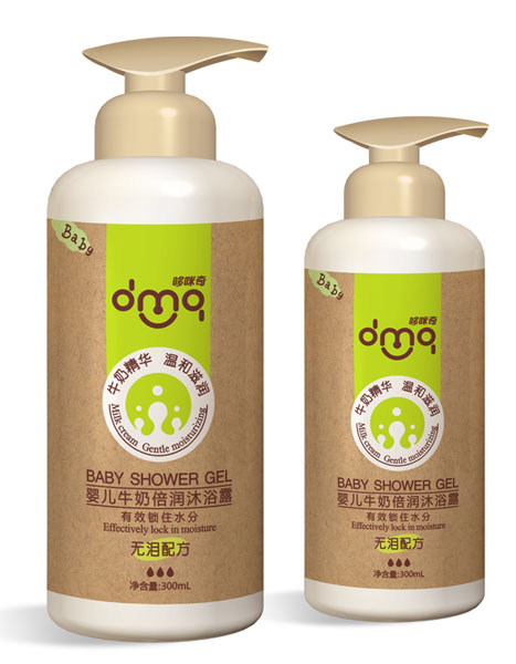 哆咪奇嬰兒牛奶倍潤沐浴露
