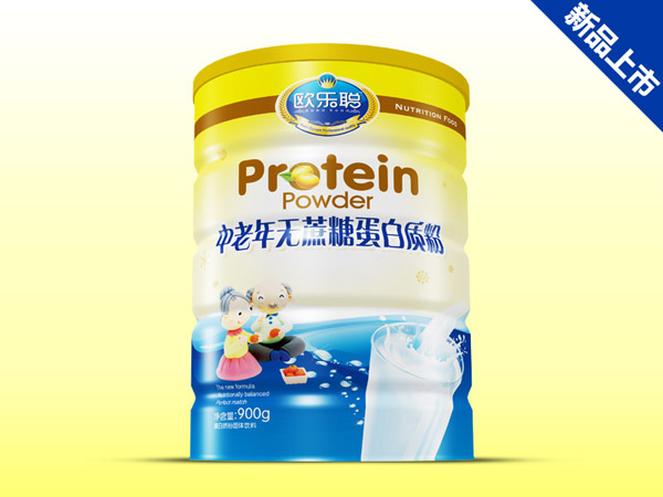 歐樂聰中老年無蔗糖蛋白質粉聽裝