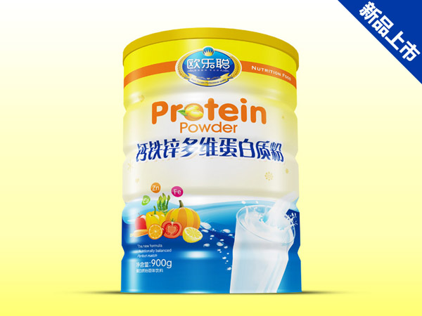 歐樂(lè)聰鈣鐵鋅多維蛋白質(zhì)粉聽(tīng)裝