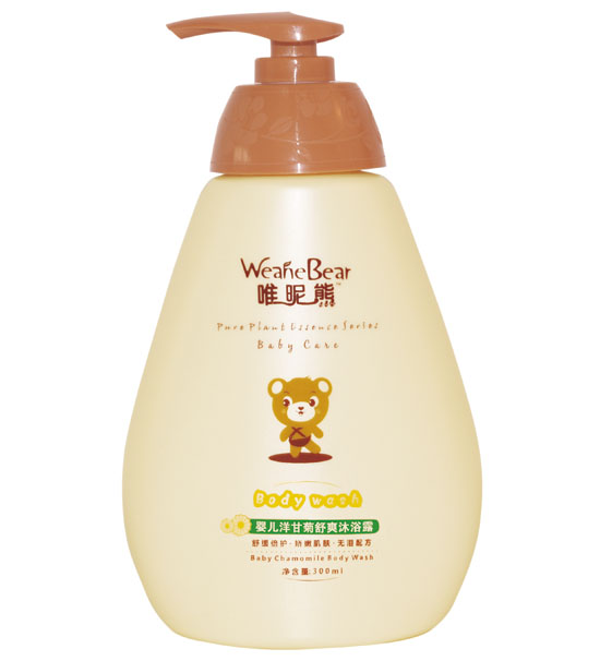 唯昵熊嬰兒洋甘菊舒爽沐浴露300ml