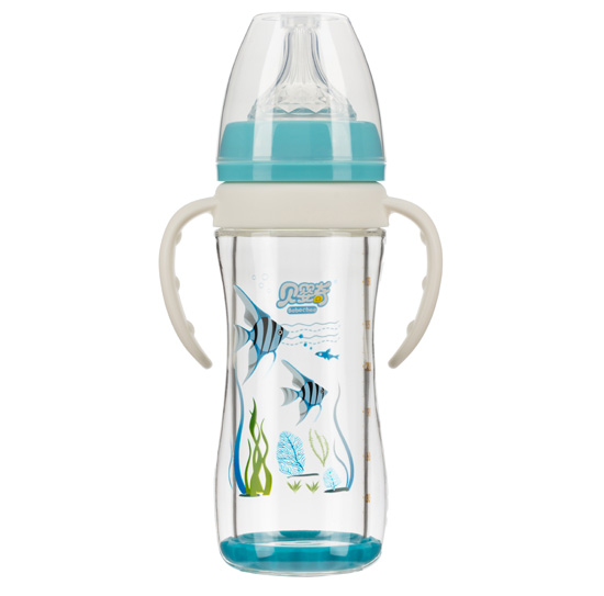 貝嬰奇220ml寬口雙層防爆玻璃奶瓶