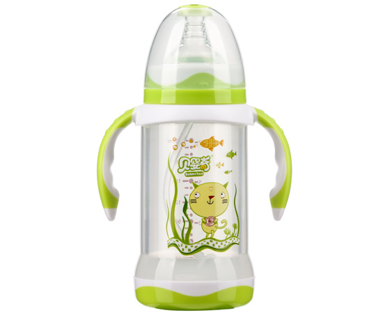 貝嬰奇210ml寬口雙層防爆玻璃奶瓶