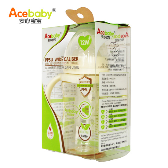 ���Č���240ml�����p���Ԅ�(d��ng)PPSU��ƿ�Sɫ���b