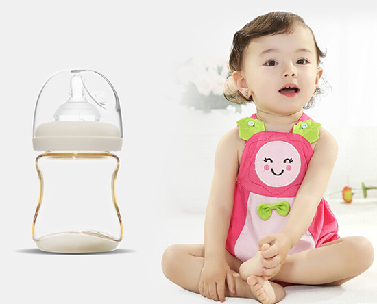 愛弗圖西180MLPPSU寬口奶瓶(米黃)