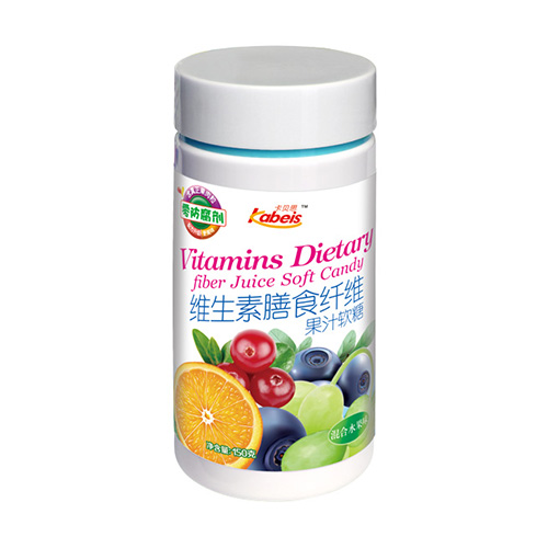 150克卡貝思多維膳食纖維果汁軟糖