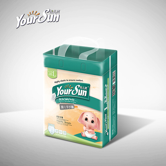 怡兒爽嬰兒舒適輕薄學步褲小包裝