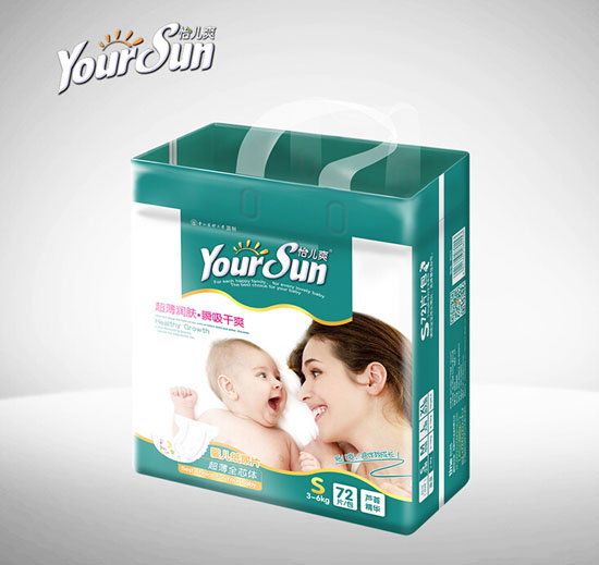 怡兒爽超薄潤膚尿片S72片