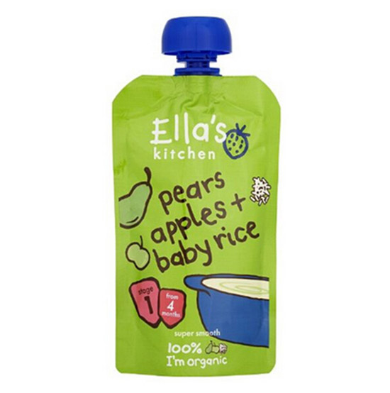 Ella s-Kitchen梨蘋(píng)果嬰兒米糊