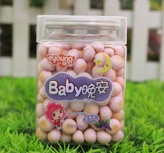 一揚(yáng)紫薯味Baby加油晚安