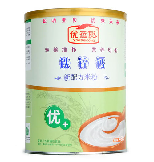 優(yōu)蓓聰鐵鋅鈣優(yōu)+營(yíng)養(yǎng)米粉(鐵聽(tīng))