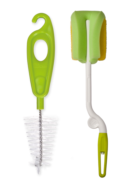 伊斯卡爾進口海綿奶瓶刷+奶嘴刷