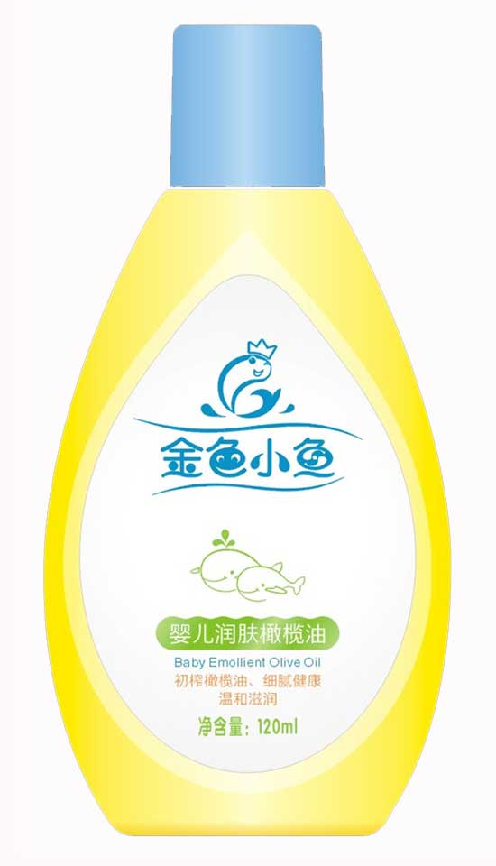 金色小魚嬰兒潤膚橄欖油