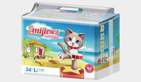 咪潔yinge極薄型紙尿褲34片L大碼