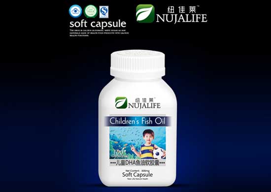 紐佳萊兒童DHA魚油軟膠囊
