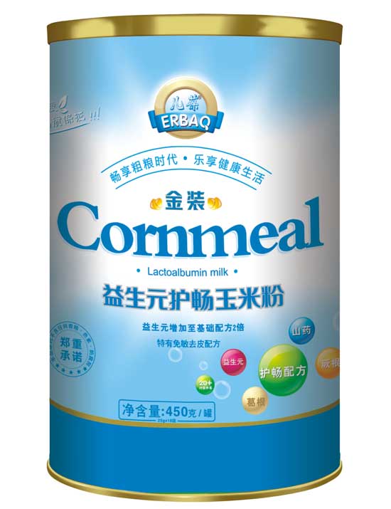 兒葆益生元護暢金裝玉米粉罐裝