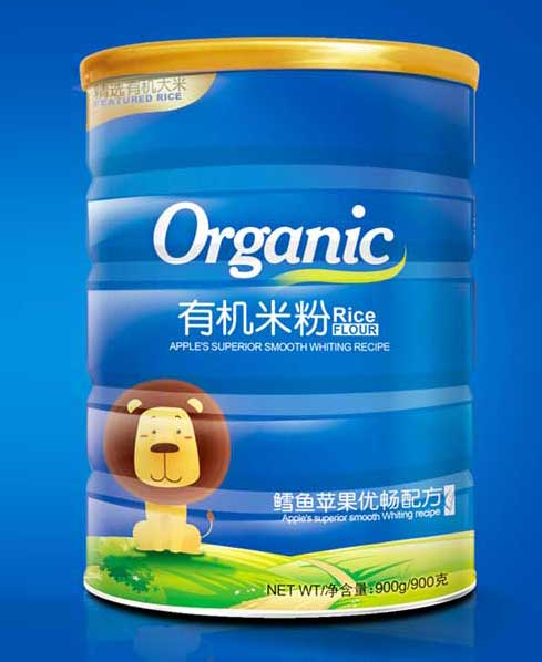 兒葆鱈魚蘋果優(yōu)暢配方有機米粉