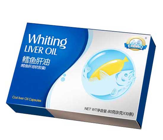 兒葆鱈魚肝油軟膠囊