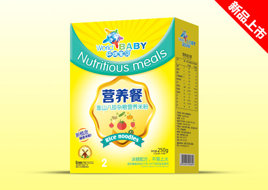 環(huán)球?qū)氊悹I養(yǎng)餐盒裝--淮山八珍雜糧