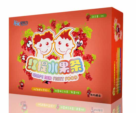 愛(ài)貝力紅提水果條