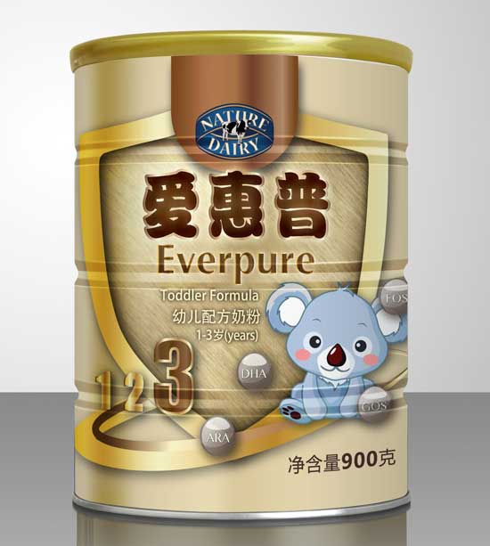 愛惠普幼兒配方奶粉3段900g