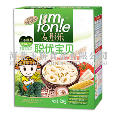 麥彤樂238克聰優(yōu)寶貝小米蔬菜營(yíng)養(yǎng)兒童掛