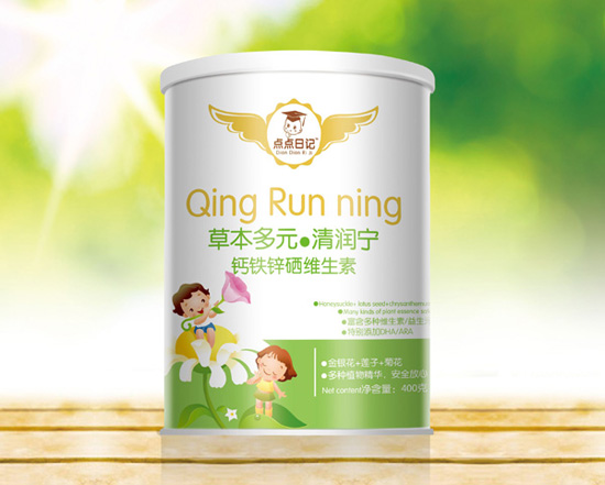 點點日記鈣鐵鋅硒維生素清潤寧