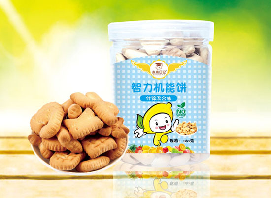 點(diǎn)點(diǎn)日記什錦混合味智力機(jī)能餅