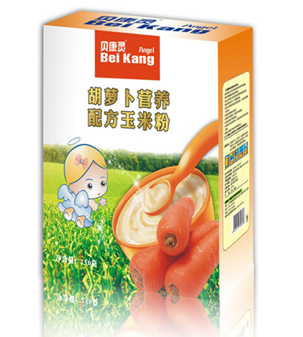 貝康靈胡蘿卜營(yíng)養(yǎng)配方玉米粉(盒裝)