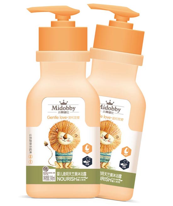 小獅多比嬰兒柔呵天蘭葵沐浴露248ML