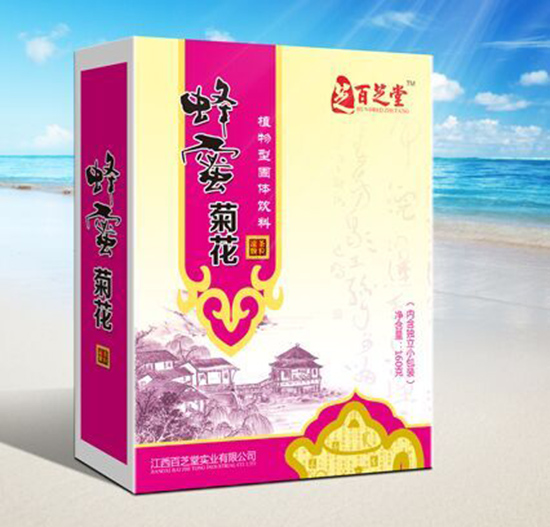 百芝堂蜂蜜菊花固體飲料