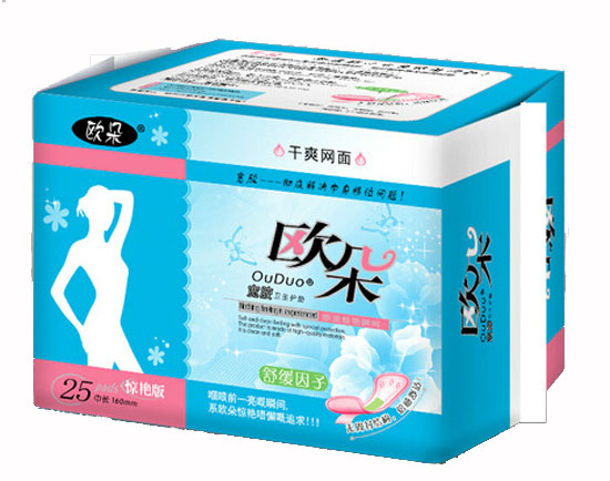歐朵干爽網(wǎng)面25片護墊