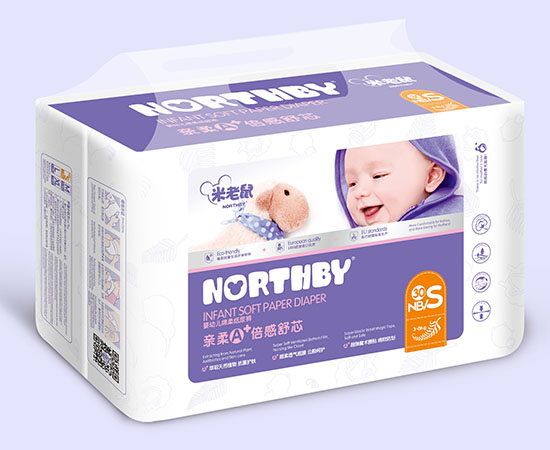 米老鼠親柔倍感舒芯紙尿褲小S