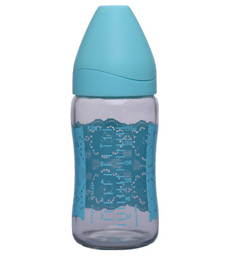 高硼硅玻璃奶瓶(圖案)