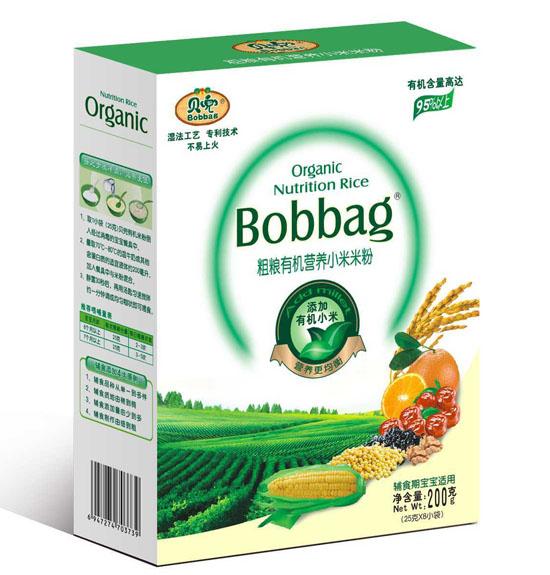 貝兜粗糧有機營養(yǎng)小米米粉