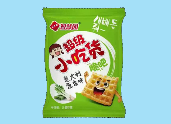 智慧園超級小吃貨脆吧意大利蔥香味