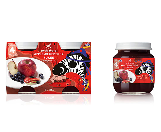 小馬斑斑蘋果藍莓天然果泥