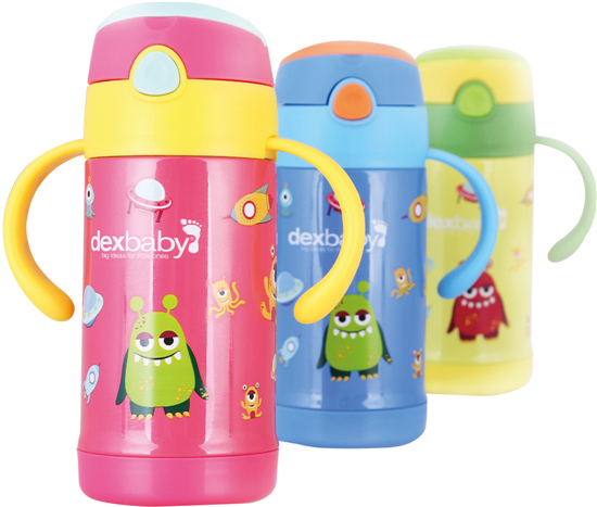 Dexbaby 不銹鋼真空保溫吸管杯