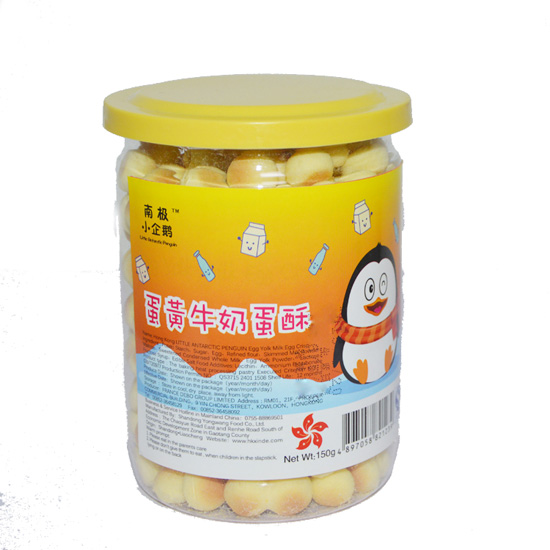 南極小企鵝蛋黃牛奶蛋酥150克
