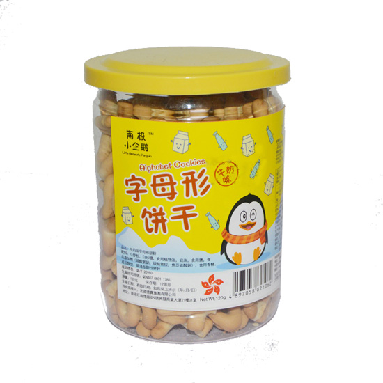 南極小企鵝字母餅干