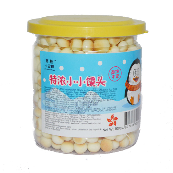 南極小企鵝特濃小小饅頭100g