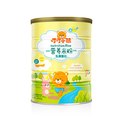 叮叮小熊營養(yǎng)米粉罐裝-乳清蛋白