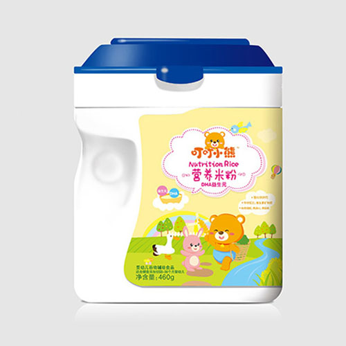 叮叮小熊營(yíng)養(yǎng)米粉桶裝-DHA+益生元