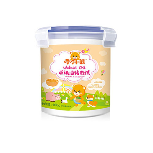 叮叮小熊豬肉絨-核桃油