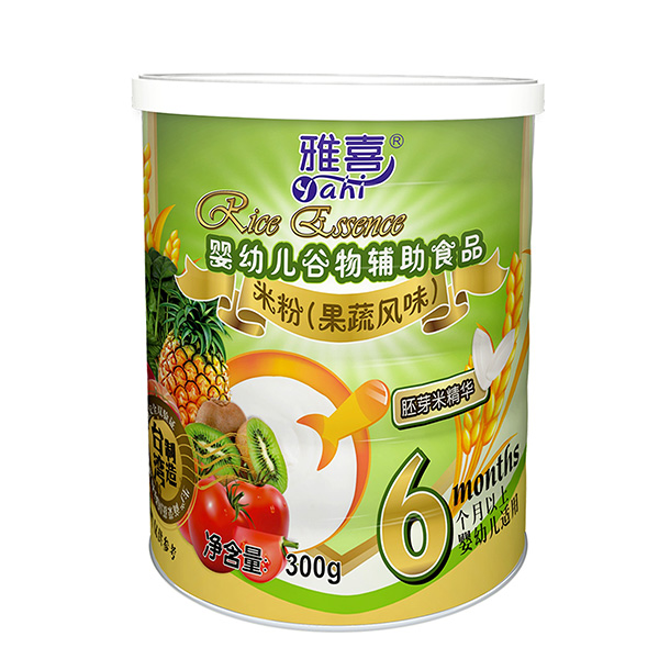 雅喜果蔬風味嬰幼兒米粉