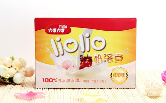 力哦力哦紅棗味奶溶豆