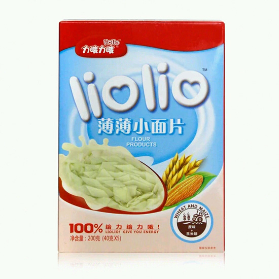 力哦力哦給力小面片原味+玉米味(豎)