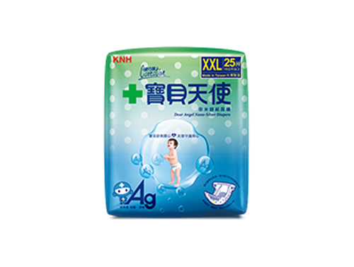 寶貝天使奈米銀紙尿褲XXL碼25片