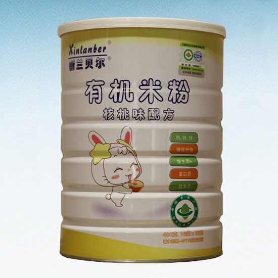 新蘭貝爾有機(jī)米粉(核桃味配方)