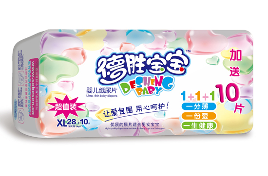 德勝寶寶嬰兒紙尿片XL碼38片