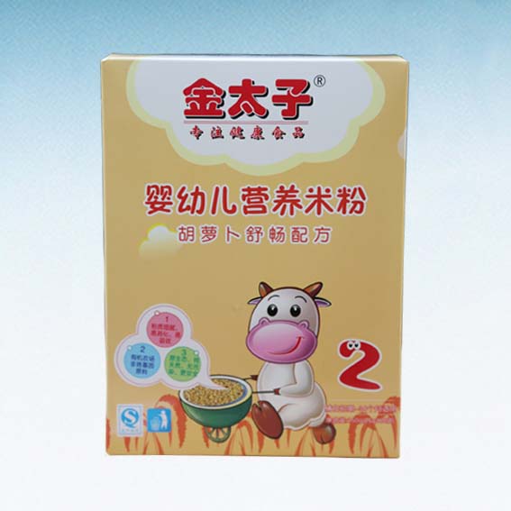 金太子嬰幼兒營養(yǎng)米粉(胡蘿卜舒暢配方)